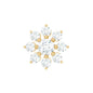 Minimalist Moissanite Flower Cartilage Earring