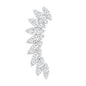 Diamond Wing Crawler Earring for Helix Piercing