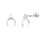Diamond Minimalist Earring for Helix Piercing