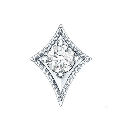 Diamond Kite Shape Tragus Earring