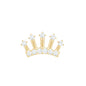 Certified Diamond Crown Earring for Helix Piercing