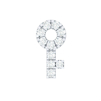 Diamond Key Shape Tragus Earring