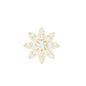 Diamond Floral Earring for Conch Piercing