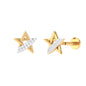 Diamond Star Earring for Helix Piercing