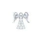 Minimal Diamond Angel Upper Lobe Earring