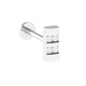 Dainty Diamond Bar Stud Earring for Helix Piercing in Gold