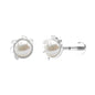 Real Freshwater Pearl Solitaire Earring for Helix Piercing