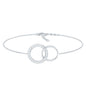 Diamond Eternity Chain Bracelet For Women
