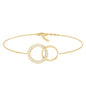 Diamond Eternity Chain Bracelet For Women