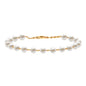 Cultured Freshwater Pearl Chain Bracelet for Women