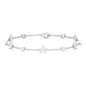 Certified Moissanite Station Star Bracelet for Women