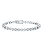 Certified Lab Grown Classic Round Diamond Bridal Tennis Bracelet