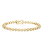 Certified Lab Grown Classic Round Diamond Bridal Tennis Bracelet