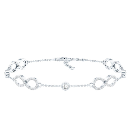 Lab Grown Diamond Infinity Bracelet for Women
