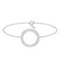 Certified Lab Grown Diamond Circle Bracelet for Women