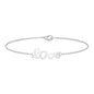 Certified Diamond Love Chain Bracelet