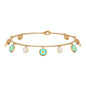Certified Diamond Evil Eye Chain Bracelet