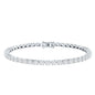 East West Oval Lab Grown Diamond Tennis Bracelet