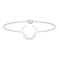 Certified Diamond Moon Chain Bracelet