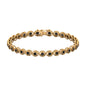 Real Black Onyx Tennis Bracelet with Certificate