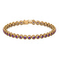 Natural Amethyst Tennis Bracelet for Women