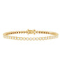 Certified Moissanite Wedding Tennis Bracelet For Bride