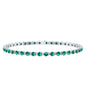 Certified Lab Grown Emerald Tennis Bracelet For Wedding