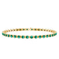 Certified Lab Grown Emerald Tennis Bracelet For Wedding