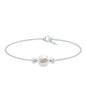 7.4 Carat Freshwater Pearl Solitaire Bolo Bracelet