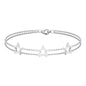 Certified Diamond Star Double Chain Bracelet
