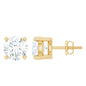 Brilliant Cut Diamond Stud Earrings in Prong Setting
