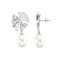 Nature Inspired 12 Carat Freshwater Pearl Drop Earrings