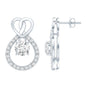 Certified Lab Grown Diamond Infinity Stud Earrings