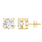 Certified Lab Grown Diamond Hello Kitty Earrings