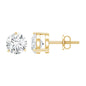 Certified Lab Grown Diamond Solitaire Earrings