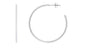 Certified Moissanite Big Hoop Earrings