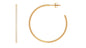 Certified Moissanite Big Hoop Earrings