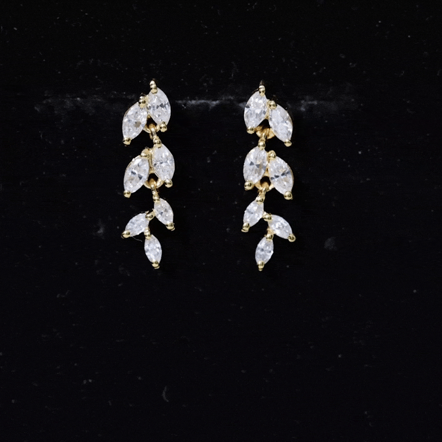 Certified Lab Grown Diamond Dangling Earrings for Women