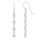 Lab Grown Diamond Long Dangling Earrings