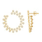 Certified Lab Created Diamond Statement Stud Earrings