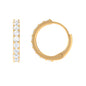 Certified Diamond Small Hoop Earrings