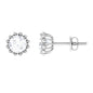 Certified Natural Diamond Studs with Screw Back