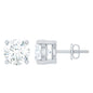 0.5 Carat Certified Lab Grown Diamond 4 Prong Stud Earrings