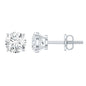 0.9 Carat Brilliant Cut Lab Grown Diamond Stud Earrings