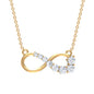 Diamond Infinity Pendant Necklace For Women