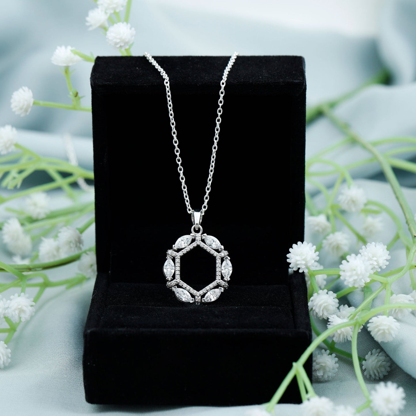 Vintage Style Lab Grown Diamond Wedding Designer Pendant