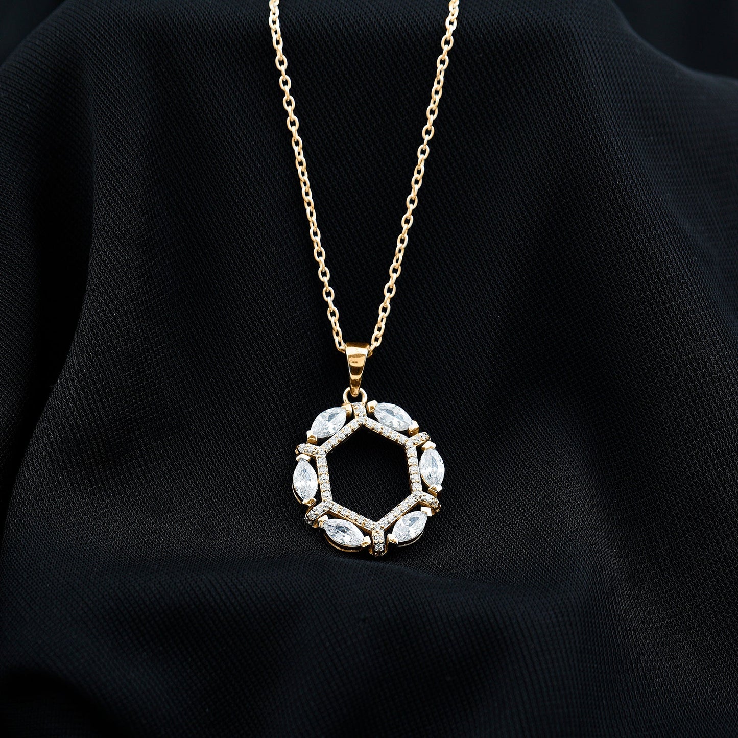 Vintage Style Lab Grown Diamond Wedding Designer Pendant