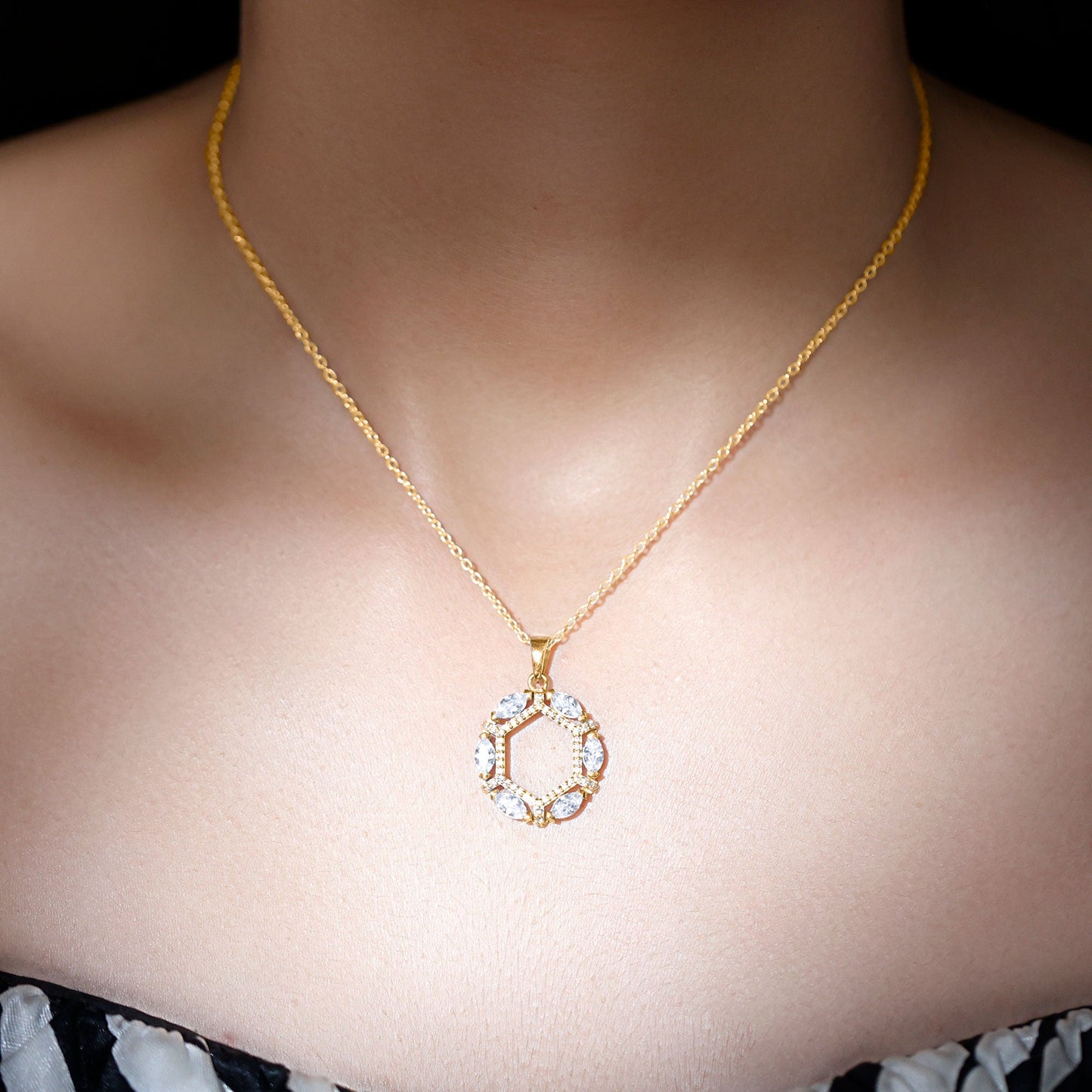Vintage Style Lab Grown Diamond Wedding Designer Pendant
