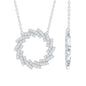 Lab Grown Diamond Designer Eternity Necklace