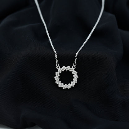 Lab Grown Diamond Designer Eternity Necklace